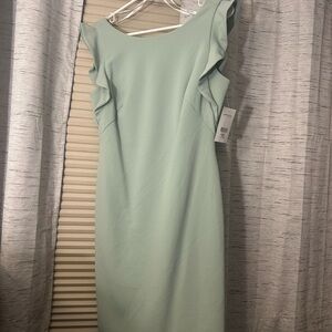 Calvin Klein Sage Green Dress